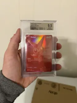2025 Pokemon Black Bolt Victini 171 BGS 9.5 Gem Mint - Image 2