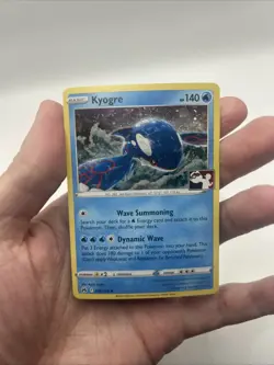 036/159 Kyogre Prize Pack Series 4 Stamped Pokemon TCG Crown Zenith Cosmos Holo - Image 3