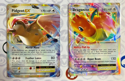 Dragonite EX 72/108 + Pidgeot EX 64/108 XY Evolutions ULTRA RARE Pokemon TCG NM - Image 1