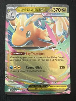 Mega Dragonite Ex 152/217 ME: Ascended Hero’s Pokemon TCG Near Mint - Image 1