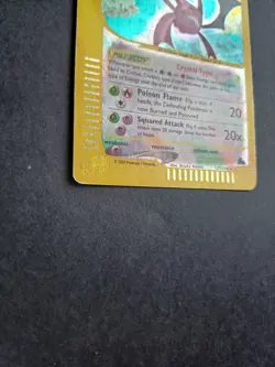Pokemon ENG Crystal Crobat + Crystal Kabutops Regular Holo Skyridge 147/144 150 - Image 3
