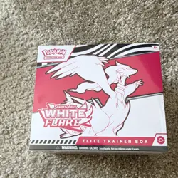 Pokemon TCG Scarlet & Violet White Flare Elite Trainer Box Booster Reshiram - Image 1
