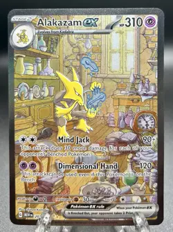 Pokemon TCG Sv: Scarlet & Violet 151 Alakazam ex 201/165 Holo - Image 1