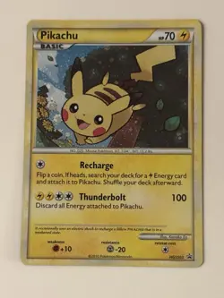 Pikachu HGSS03 HGSS Holo 2010 - Black Star Promo - English - Pokemon TCG - Image 1