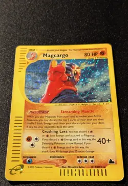 Pokemon SKYRIDGE - #H17/H32 Magcargo - Holo - ENG - SWIRL - MP - Image 4