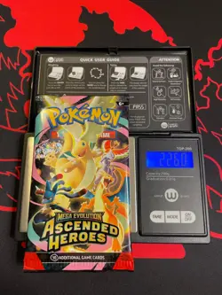 VERY HEAVY! GOD PACKUUU 22.60g Ascended Heroes Pokemon TCG Booster (SEALED) - Image 1