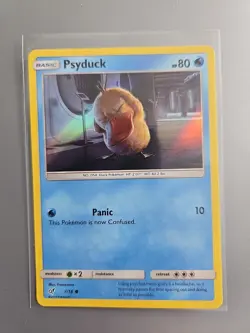 Psyduck 7/18 Detective Pikachu NM POKEMON Holo Rare - Image 1