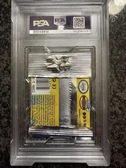 Pokemon WOTC 1999 Base Foil Pack Blastoise Sealed Long Pack Psa 10 Gem Mint - Image 2