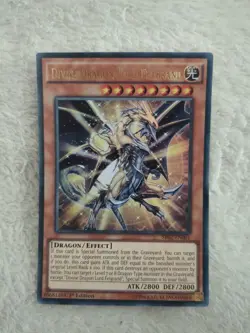 YUGIOH DIVINE DRAGON LORD FELGRAND ULTRA RARE SR02-EN001 1ST EDITION - Image 1