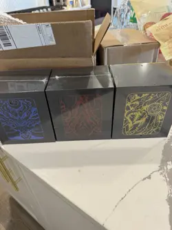 ManaMoon Amanda lapalme YuGiOh Gods Of The Nile Deckbox Set SOLD OUT Slifer Ra - Image 1