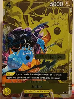 Jinbe Winner Pack 2025 Vol. 3 EB02-055 One Piece TCG Promotion Cards Foil NM- - Image 1