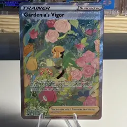 Pokemon Gardenia's Vigor GG61/GG70 Crown Zenith Ultra Rare Full Art Holo - Image 1