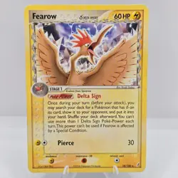 Pokemon Fearow 18/100 Delta Species EX Crystal Guardians Rare MP - Image 1
