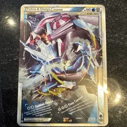 Pokemon - Palkia and Dialga Legend Oversize JUMBO - 102/102 Holo Rare - LP - Image 1