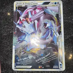 Pokemon - Palkia and Dialga Legend Oversize JUMBO - 102/102 Holo Rare - LP - Image 2