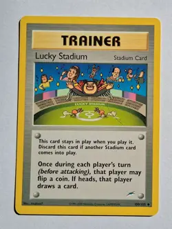 Pokemon - Lucky Stadium - Neo Destiny 100/105 - Uncommon - LP - Image 1