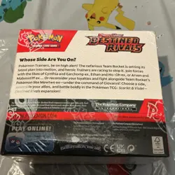 Pokemon TCG: Scarlet & Violet Destined Rivals Booster Box - Mewtwo Ho-Oh - Image 2