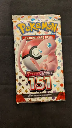 Pokemon TCG Scarlet & Violet - Pokemon 151 English Booster Pack *Sealed - Image 1