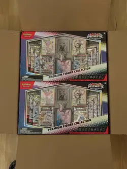 Pokemon SV8.5 Prismatic Evolutions Premium Figure Collection Case Of 6 - Image 1