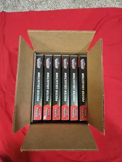 Pokemon Prismatic Evolutions Poster Collection Sealed Full Display Case Lot Of 6 - Image 1