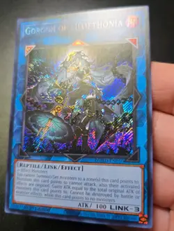 Yugioh! 1x Gorgon of Zilofthonia DUAD-EN050 - Secret Rare 1st Edition Near Mint - Image 3