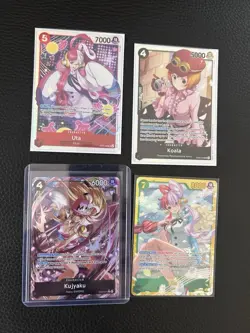 One Piece TCG Nami EB03-053 Alt Art ,SR Nami SR,Uta SEC,Kujyaku AA EN - Image 3