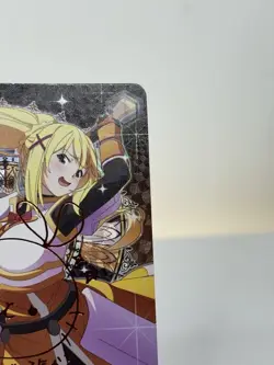 Weiss Schwarz Konosuba Darkness Signed SP NM - Image 3