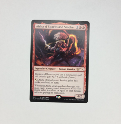 Aisha of Sparks and Smoke SLX Cards Regular Rare MTG - Image 1