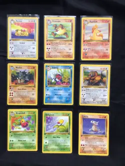Pokemon Cards: 1st Edition Jungle Complete Uncommon/Common Set - Image 3