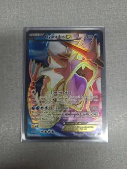 Pokemon Gyarados EX TCG Full Art Holo Ultra Rare Card 114/122 XY-Breakpoint NM - Image 5