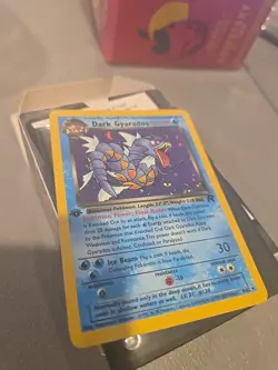 Pokemon Dark Gyarados Holo Rare TCG Card 1st Edition 8/82 Near Mint Condition - Image 5
