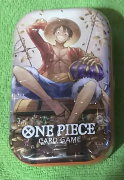 New And Factory Sealed Tin Pack One Piece Card Game Set Volume 2. Lowest On EBay - Image 1