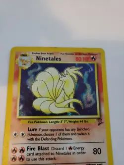 Ninetales Base Set 2 Holo Pokemon Card WOTC - Image 4