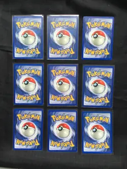 Pokemon Cards: Shadowless Base Set 31 Card Non-Holo Lot - Image 4