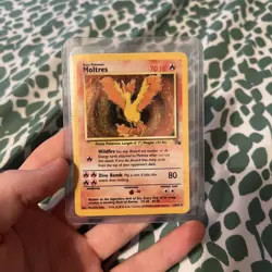 Moltres Holo - Fossil Set 12/62 - 1999 Pokemon Card LP WOtC - Image 4