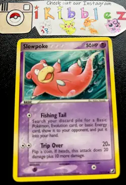 Slowpoke 72/115 NM Vintage Unseen Forces Pokemon Card. Free Tracked Shipping! - Image 1