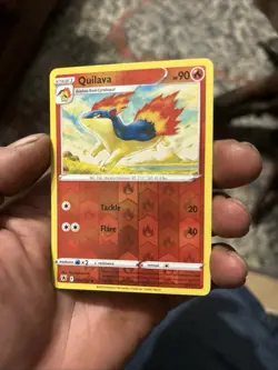 Pokemon TCG Quilava 024/189 Sword & Shield Astral Radiance Holo Card - Image 1