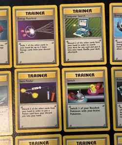 1999 Pokemon Trainer LOT 15 cards No Duplicates - Image 3
