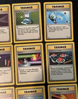 1999 Pokemon Trainer LOT 15 cards No Duplicates - Image 4