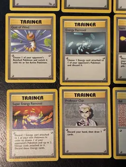 1999 Pokemon Trainer LOT 15 cards No Duplicates - Image 5