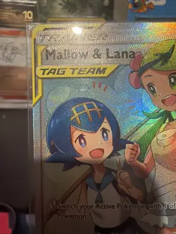 Pokemon TCG Mallow & Lana Cosmic Eclipse Full Art Ultra Rare Card 231/236 NM - Image 2