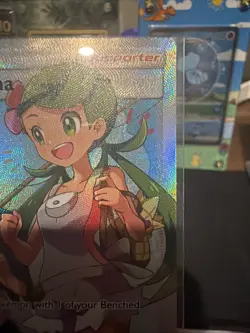 Pokemon TCG Mallow & Lana Cosmic Eclipse Full Art Ultra Rare Card 231/236 NM - Image 3