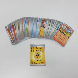 Scarlet & Violet 151 Pokemon Cards Bulk Lot x63 Commons No Duplicates TCG Bundle - Image 1