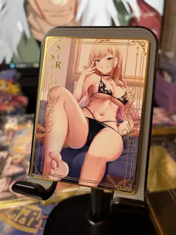 Goddess Story Metal Card Rare Waifu Anime Marin Kitagawa - Image 2