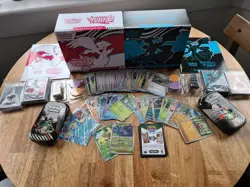 OPENED Black Bolt and White Flare ETB with Bulk Cards x111 C/UC/Holos/Rares MINT - Image 2