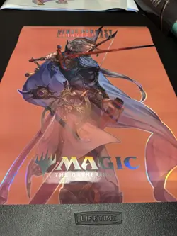 Magic the Gathering x Final Fantasy - Firion Foil Store Exclusive Promo Poster - Image 4