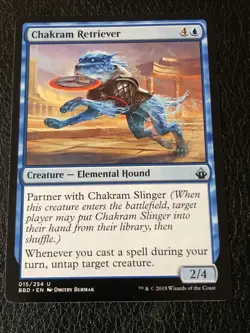 Chakram Retriever X1 Battlebond NM Condition See Pics Front Back - Image 1
