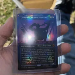 Donatello, Mutant Mechanic X1 BORDERLESS -NM/M-Teenage Mutant Ninja Turtles Foil - Image 1