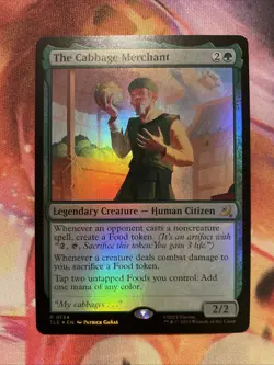 The Cabbage Merchant FOIL: Avatar ATLA Eternal MTG (NM) - Image 1