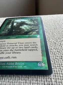 Magic: The Gathering Primeval Titan Foil Timeshifted Time Spiral Remastered 365 - Image 4